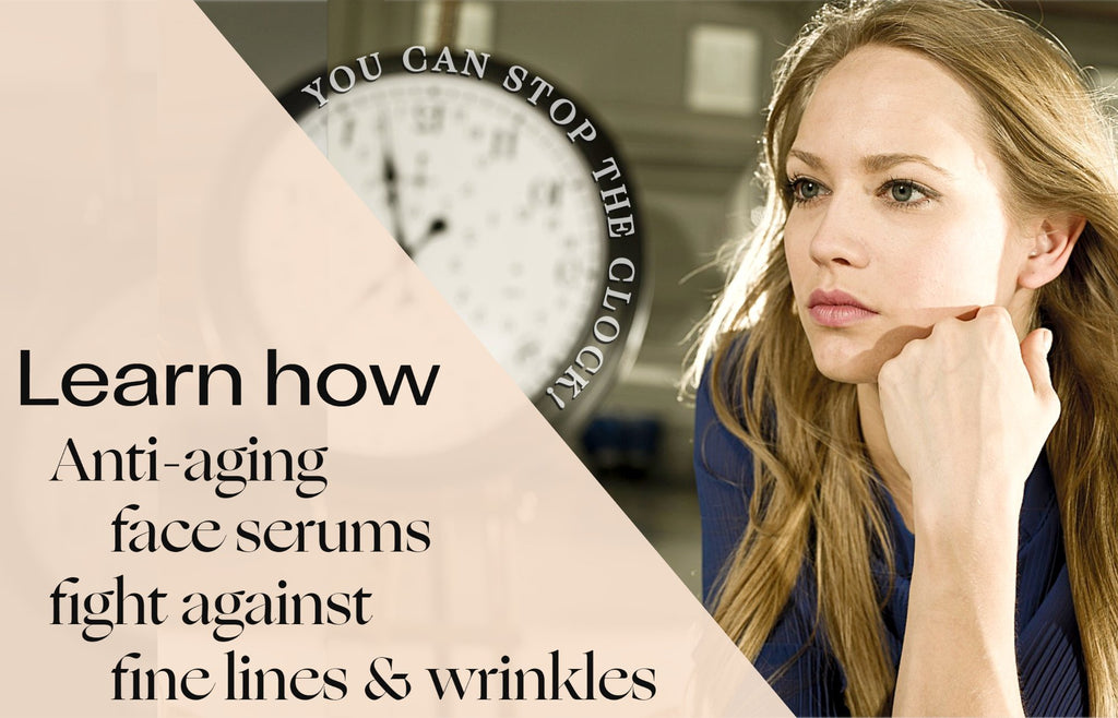 Aging is inevitable, but with the right anti-wrinkle serum our faces don't. - raybae