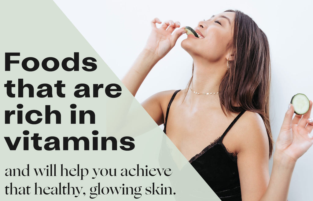 The best vitamins for skincare and the foods that contain them. - raybae